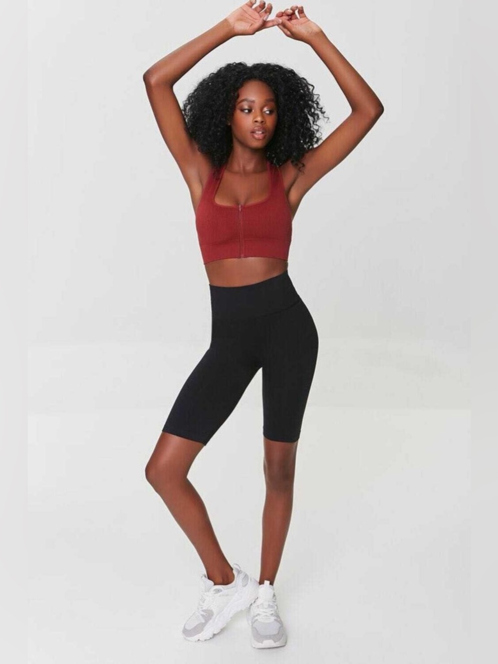 Forever 21 High-Waisted Seamless Biker Shorts